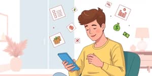 Uso de apps para controlar gastos, ahorros e inversiones