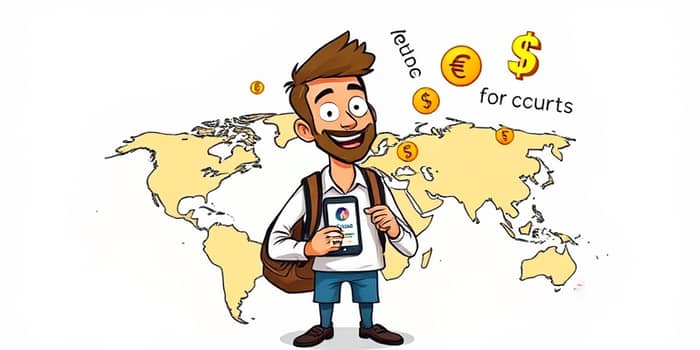 Uso de la tarjeta en viajes internacionales: tipos de cambio y tarifas