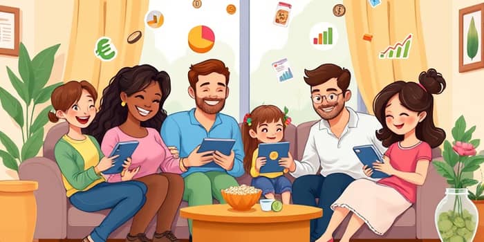 Uso de finanzas digitales para administrar finanzas familiares