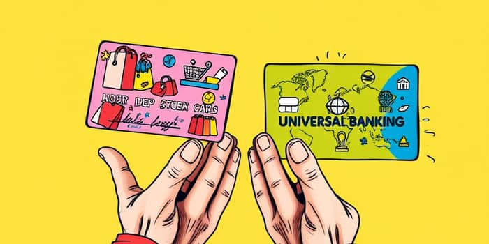 El Dilema del Consumo: Tarjetas Departamentales vs. Bancarias